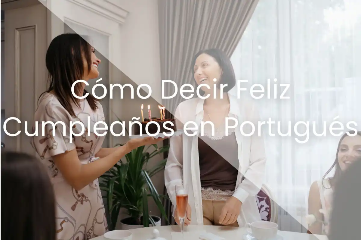 Feliz cumpleaños en portugués