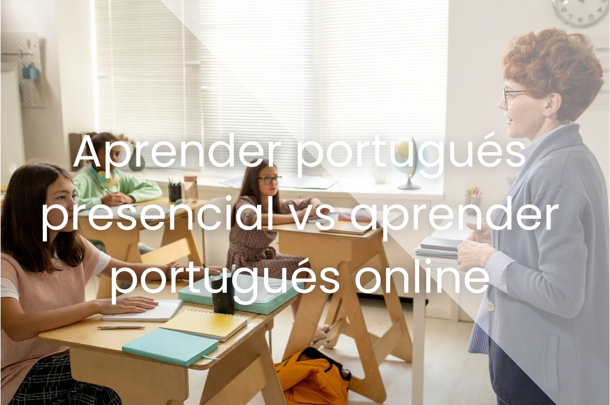 portugues online vs portugues presencial